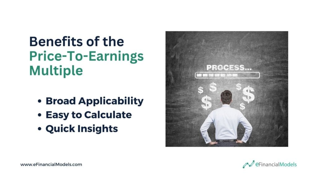 Benefits of the Price-To-Earnings Multiple | eFinancialModels 7 - Benefits of the Price-To-Earnings Multiple