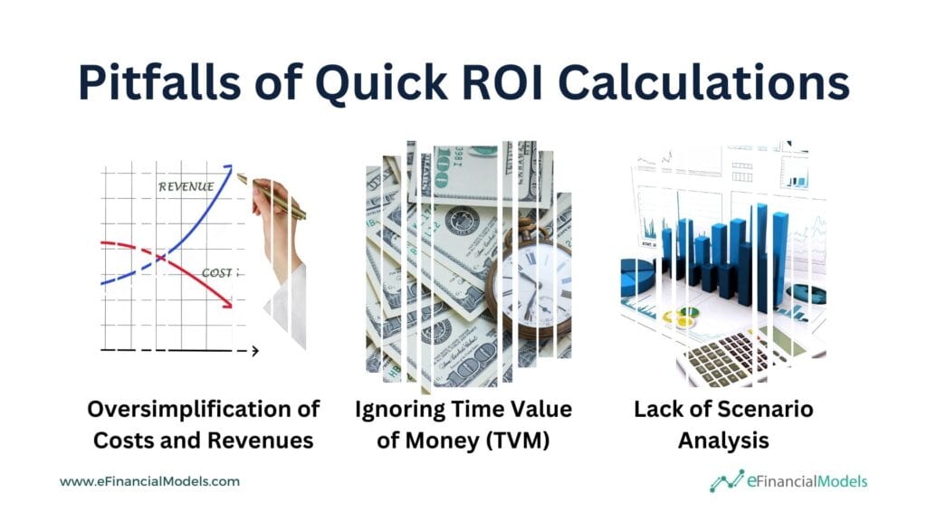 Common Pitfalls in Quick ROI Calculations | eFinancialModels 10 - Pitfalls of Quick ROI Calculations