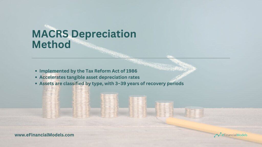 Overview of MACRS Depreciation Method | eFinancialModels 3 - MACRS Depreciation Method