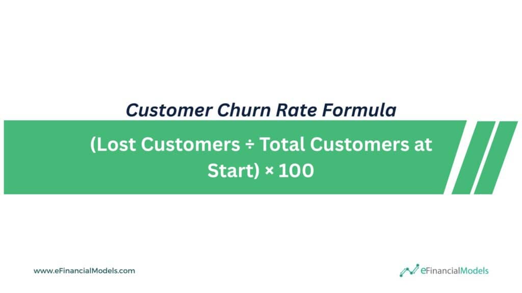 3 - Customer Churn Rate Formula
