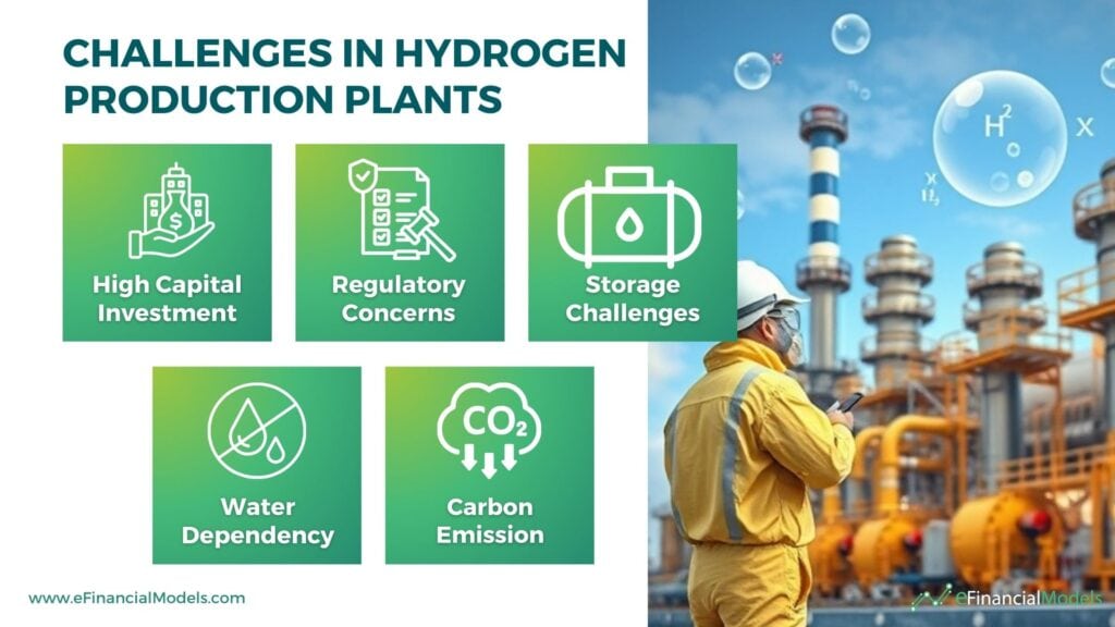 Key Challenges in Hydrogen Production | eFinancialModels 8 - Challenges in Hydrogen Production Plants