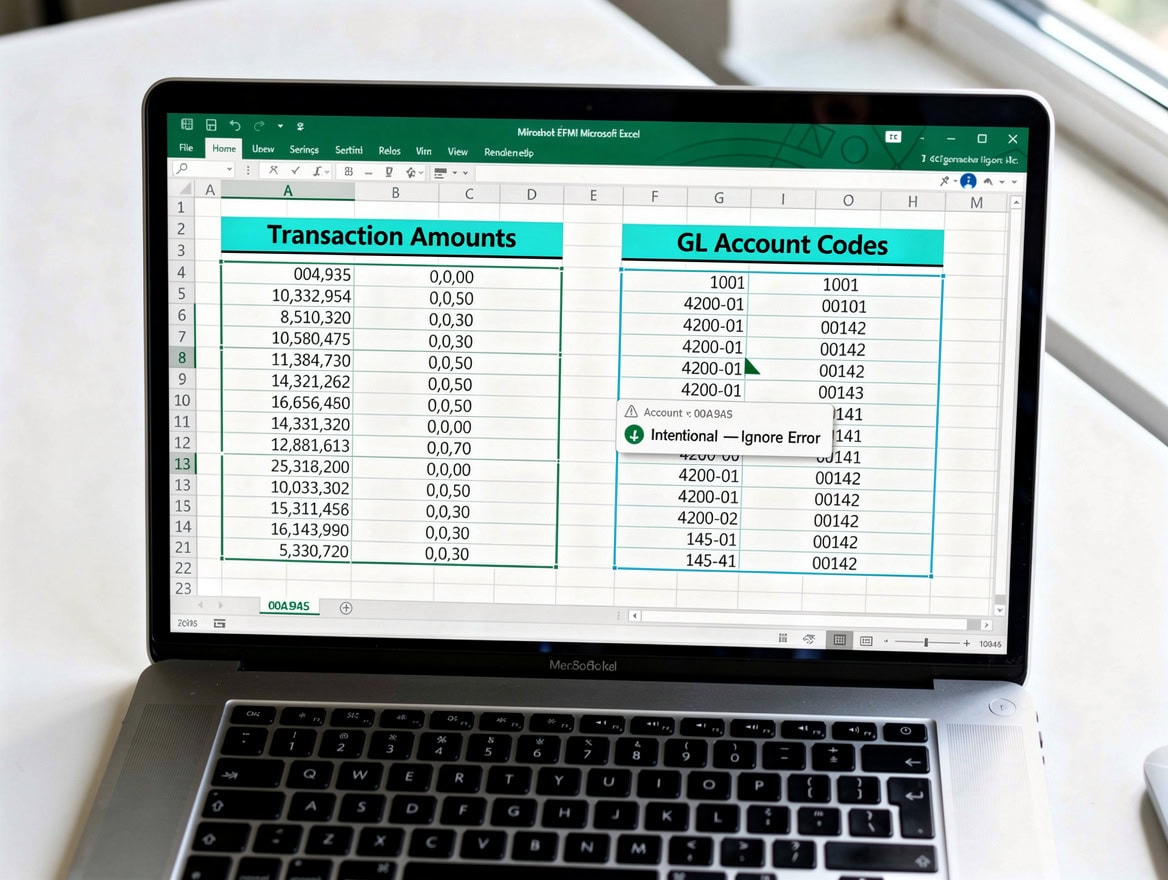 Small business owner using QuickBooks, Excel, and video-calling an accountant to build and review a three-statement financial model