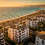 Spain residential real estate market overview showing coastal properties with housing deficit data overlay