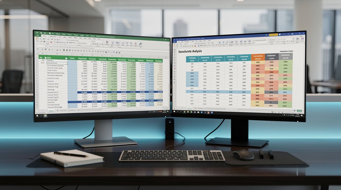 Excel Assumptions tab for a CRE acquisition model with named cells for purchase price LTV and cap rate inputs | eFinancialModels Excel Assumptions tab for a CRE acquisition model with named cells for purchase price, LTV, and cap rate inputs