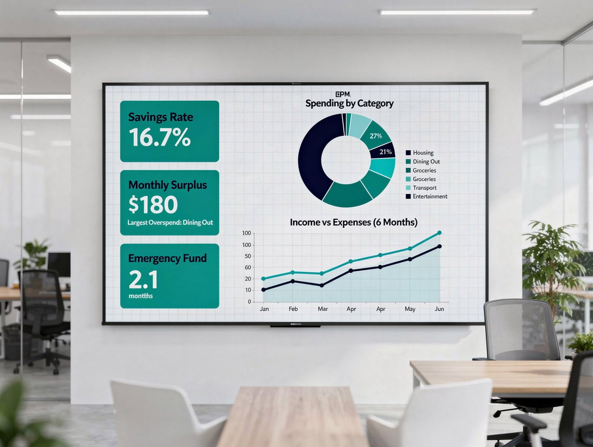Excel spreadsheet showing a 12-month operating budget with revenue COGS and operating expense line items across monthly columns | eFinancialModels Excel spreadsheet showing a 12-month operating budget with revenue, COGS, and operating expense line items across monthly columns