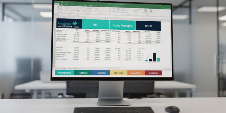 CRE Acquisition Model Excel: Build It in 8 Steps