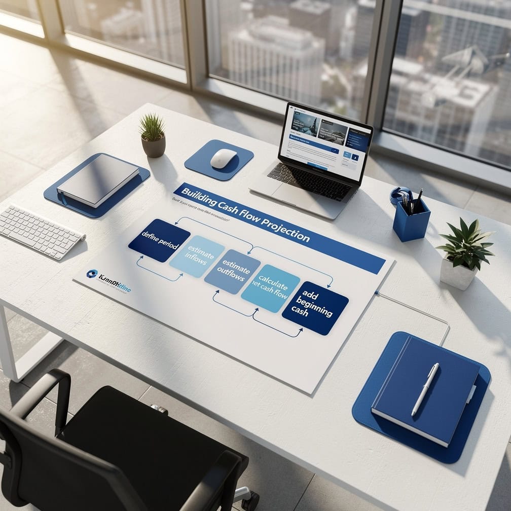 Six-step flowchart for building an Excel ROI calculator spreadsheet | eFinancialModels Six-step flowchart for building an Excel ROI calculator spreadsheet