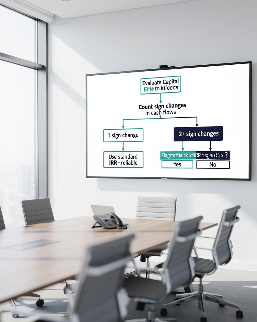 Four-tier investment evaluation framework pyramid showing ROI NPV IRR and Payback Period in sequence | eFinancialModels Four-tier investment evaluation framework pyramid showing ROI, NPV, IRR, and Payback Period in sequence
