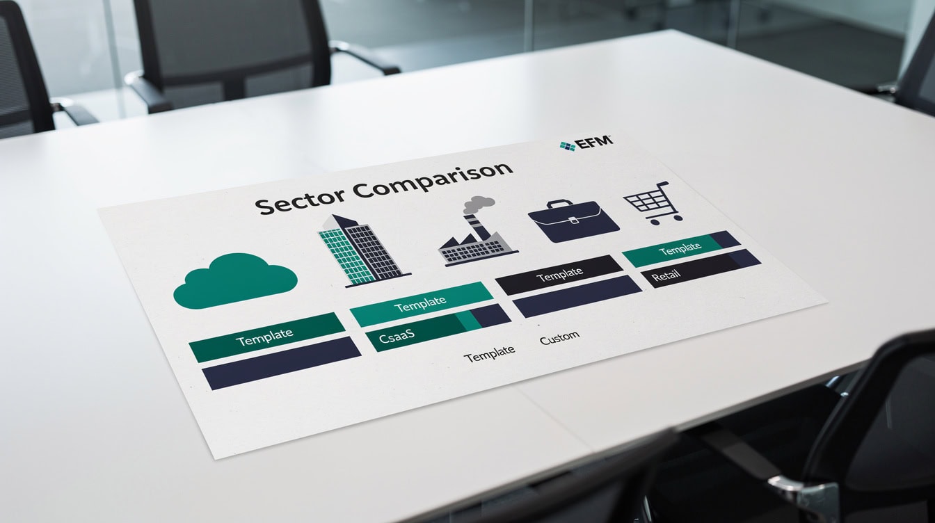 Sector-specific financial model recommendation comparison across SaaS real estate manufacturing professional services and retail | eFinancialModels Sector-specific financial model recommendation comparison across SaaS, real estate, manufacturing, professional services, and retail