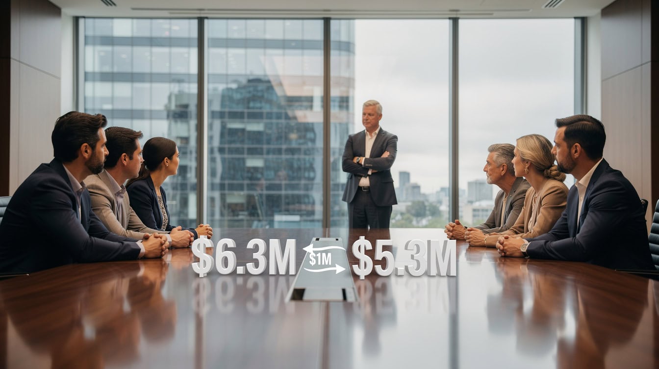 Two family branches negotiating a million valuation gap with a neutral third appraiser | eFinancialModels Two family branches negotiating a alt=