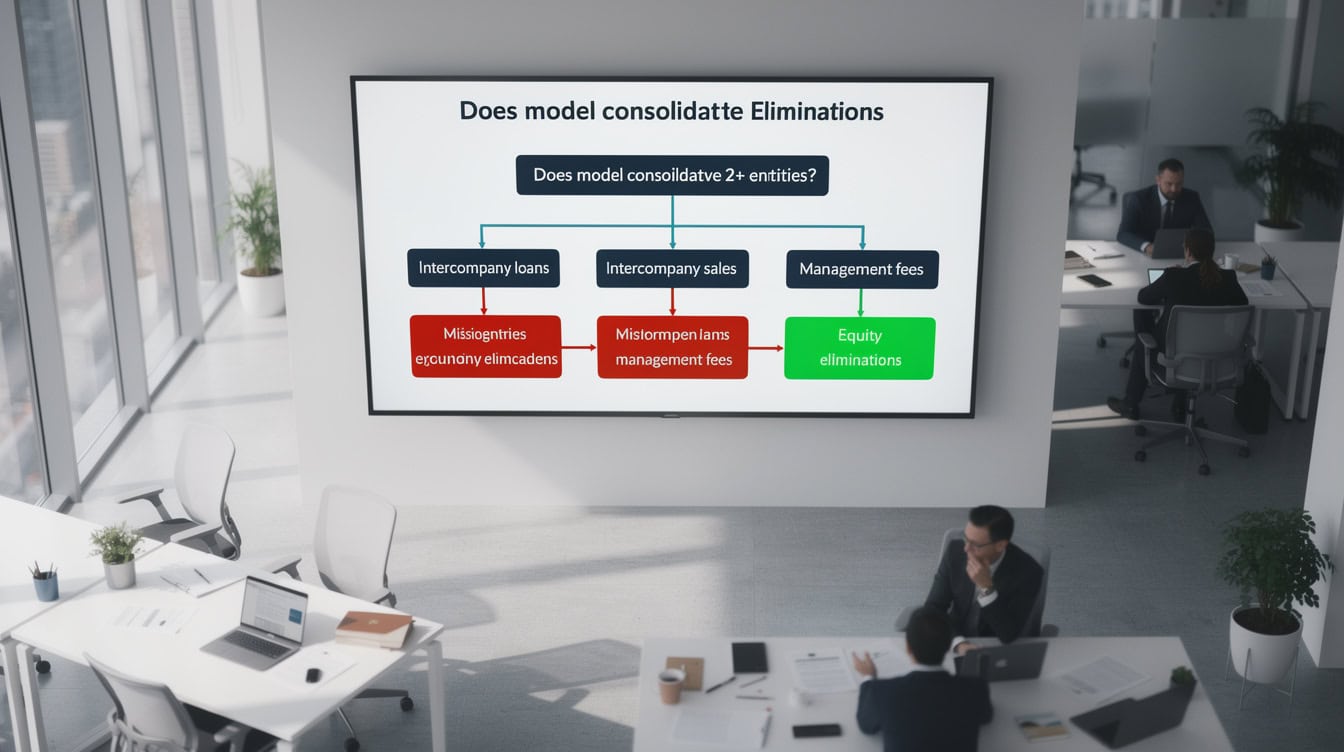 Decision tree for finding intercompany elimination errors in consolidated financial models | eFinancialModels Decision tree for finding intercompany elimination errors in consolidated financial models
