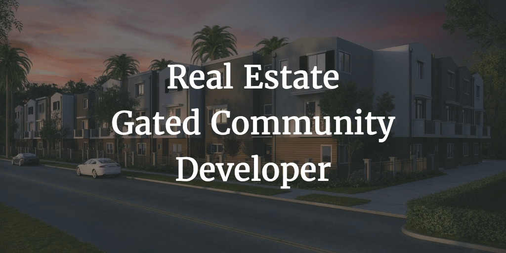 Real Estate Gated Community