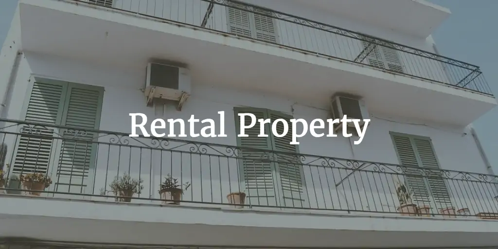 Rental property financial model