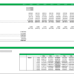 DCF Valuation Model Overview | eFinancialModels DCF valuation model showing