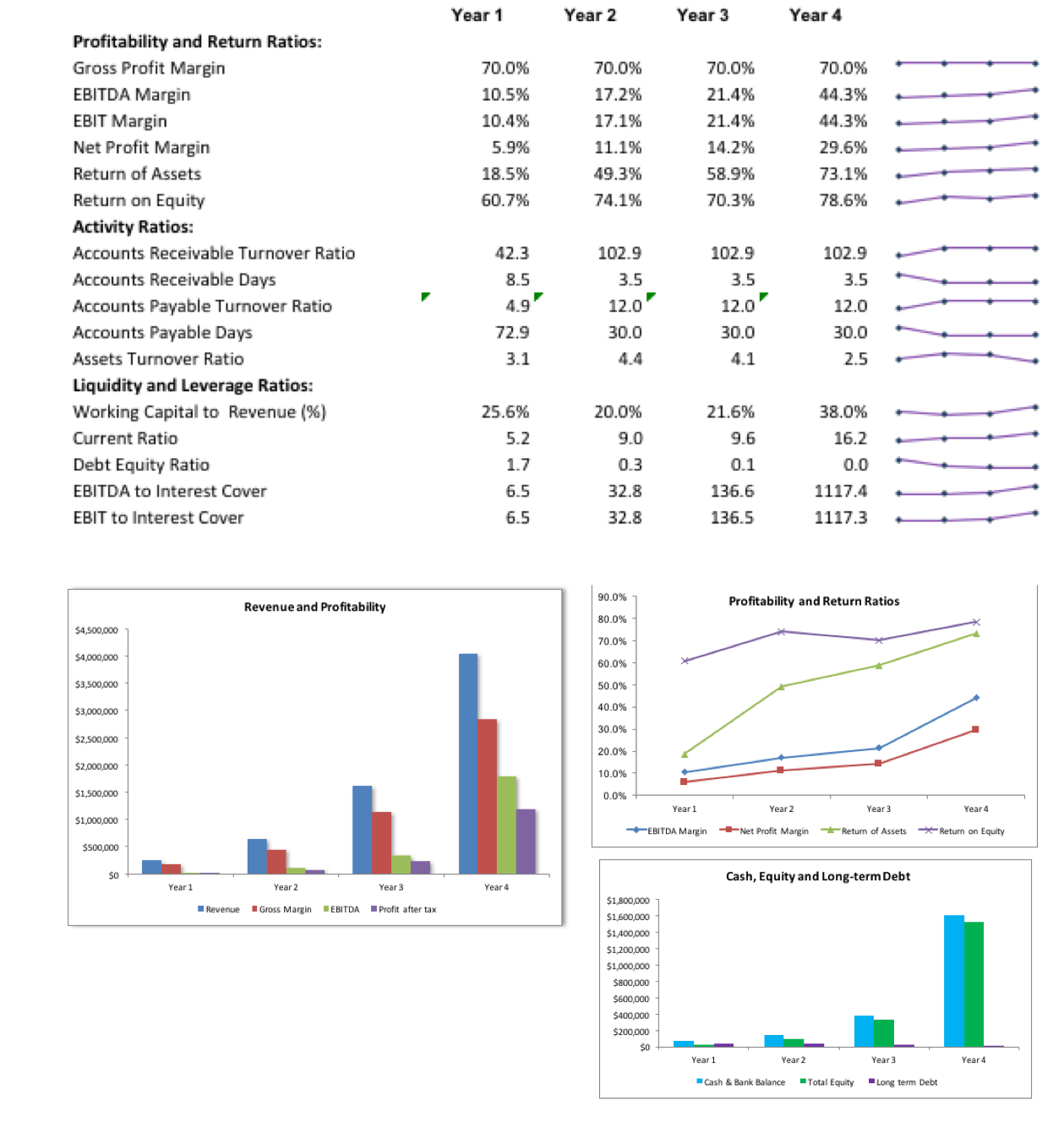 IT Consulting Financial Ratios