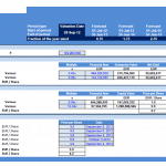 Financial Model Valuation Methods Output Table | eFinancialModels Valuation methods output showing enterprise and equity multiples with analyst consensus data.