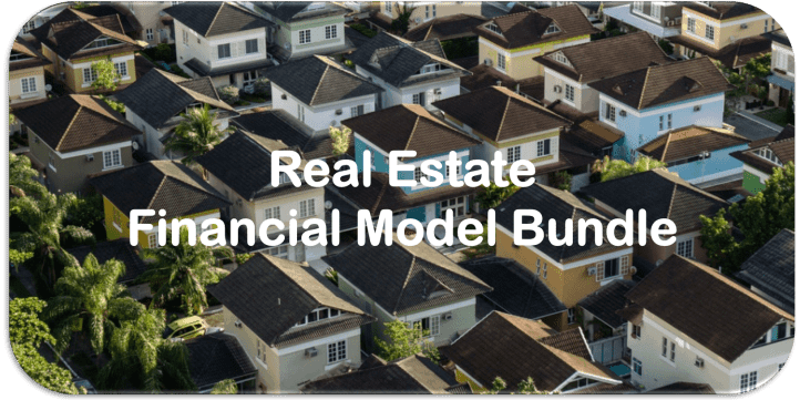 Real Estate Financial Model Templates Bundle