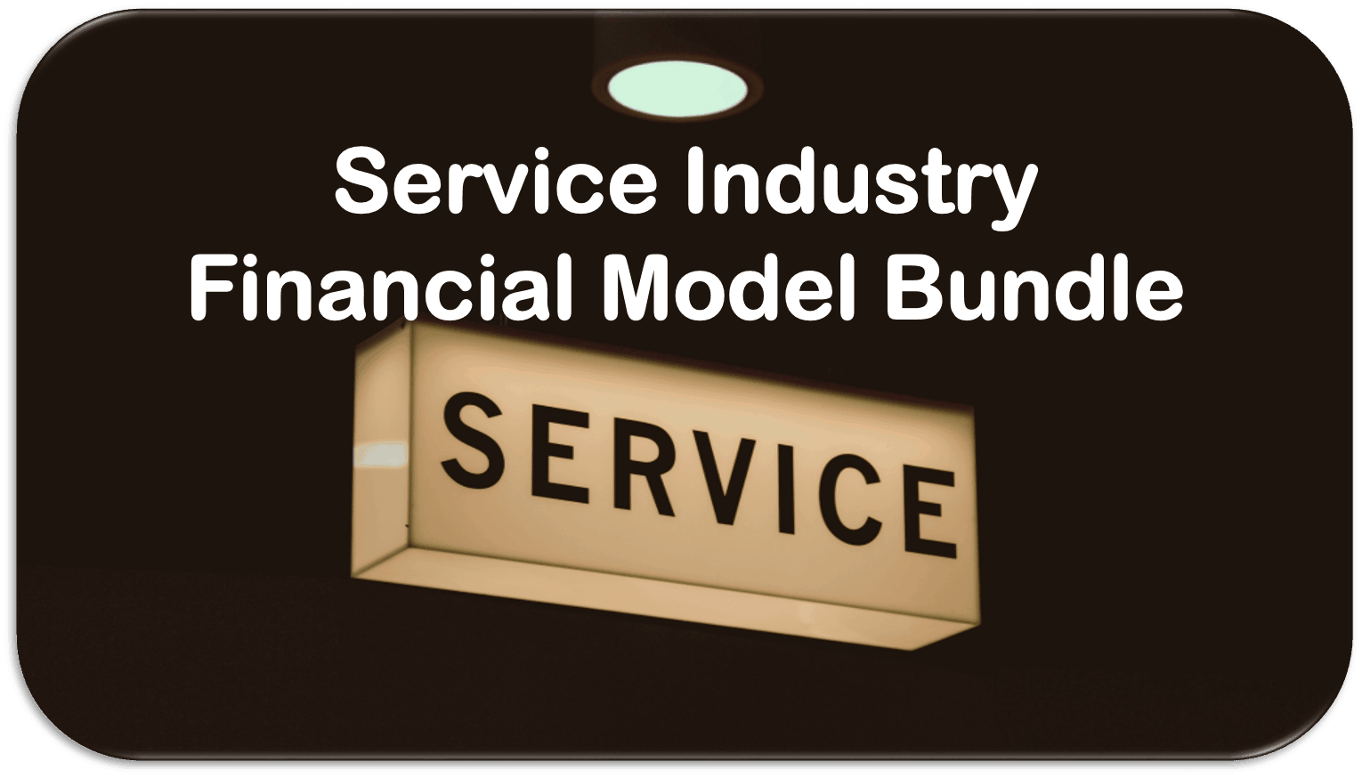 Service Industry Financial Model Templates Bundle