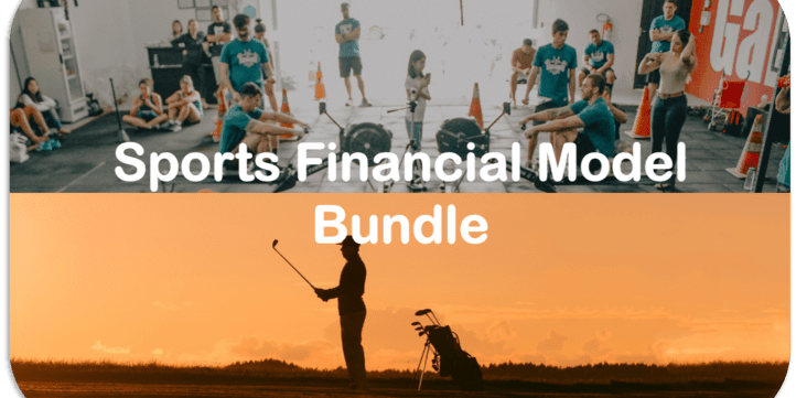 Sports and Fitness Financial Model Template Bundle