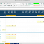 Startup Financial Model Template - Assumptions Overview | eFinancialModels Assumptions section of a financial model showing revenue and variable cost inputs.