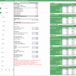 Investor IRR Sensitivity Analysis for Digital Marketplace | eFinancialModels Sensitivity analysis table showing the impact of user growth and conversion rates on Investor IRR