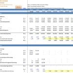 Oil & Gas Limited Interest Schedule Overview | eFinancialModels Interest schedule showing cash balances, investments, and borrowing details for financial forecasting.