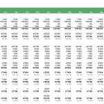Monthly Profit and Loss report detailing revenues and costs for a parking operator, 2018-2019.