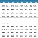 IPP Solar 25-Year Income Statement Forecast | eFinancialModels Detailed income statement for IPP Solar projecting revenues, costs, and profits from 2020 to 2045.