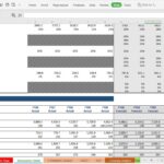 Financial assumptions including revenue percentages and year-over-year projections.