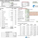 Property Valuation and Cash Flow Analysis Template | eFinancialModels Developers analysis showcasing cash flow, IRR, and property valuation details.