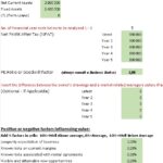 Quint Toolkit 6 - Business Valuation Template | eFinancialModels Quint Toolkit 6 business valuation template showing financial inputs and metrics