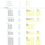Financial Setup Template for ABC Marketplace Ltd | eFinancialModels Financial projection setup image for ABC Marketplace Ltd, including input fields and expense categories.