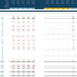 ABC Marketplace Ltd Income Statement Projections | eFinancialModels Income statement with projected revenues, costs, and profits for ABC Marketplace Ltd.