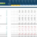 Smith Family Net Worth Projection Template | eFinancialModels Net worth projection showing assets, liabilities, and total net worth in USD