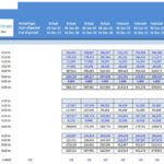Economic Value Added Balance Sheet Overview | eFinancialModels Balance sheet illustrating actual and forecasted financial metrics for Economic Value Added analysis.