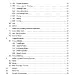 Financial projections and analysis for coffee bean farming