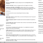 Day Care Financial Model User Manual Overview | eFinancialModels User manual detailing parameters for a daycare financial model, including rates and capacity planning.