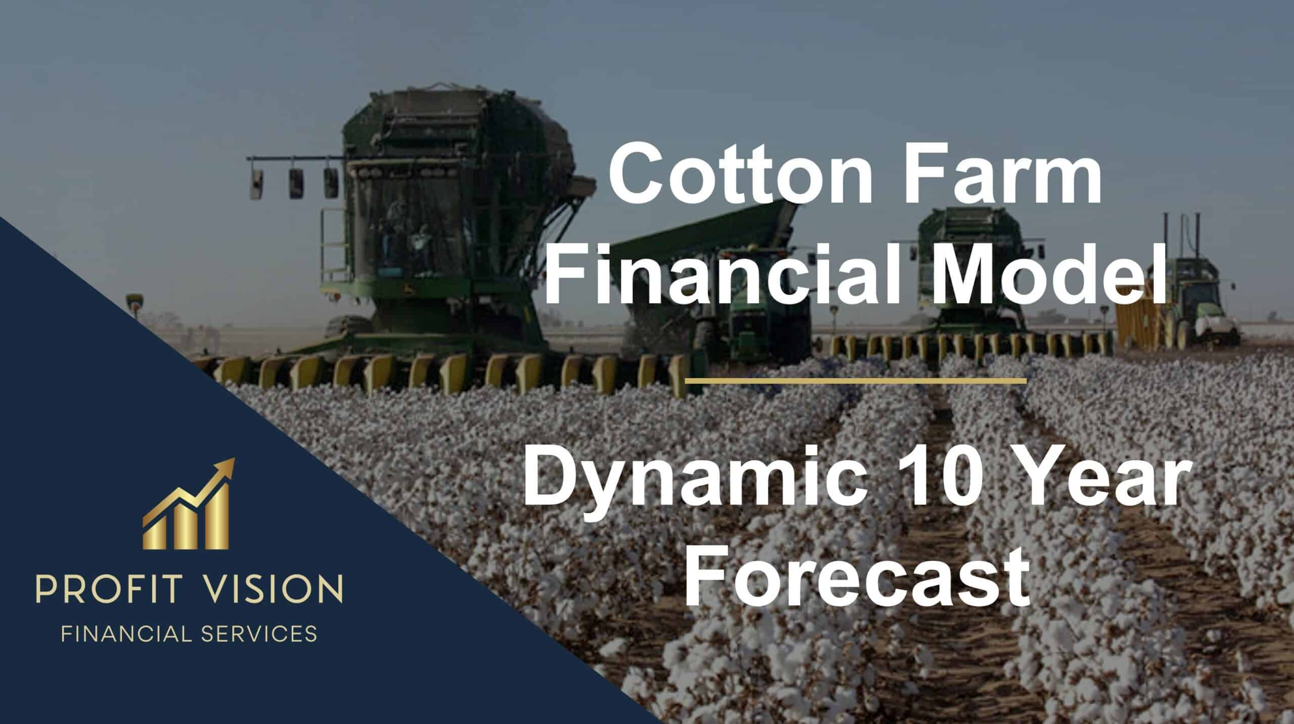 Cotton Farm Financial Model – Dynamic 10 Year Forecast