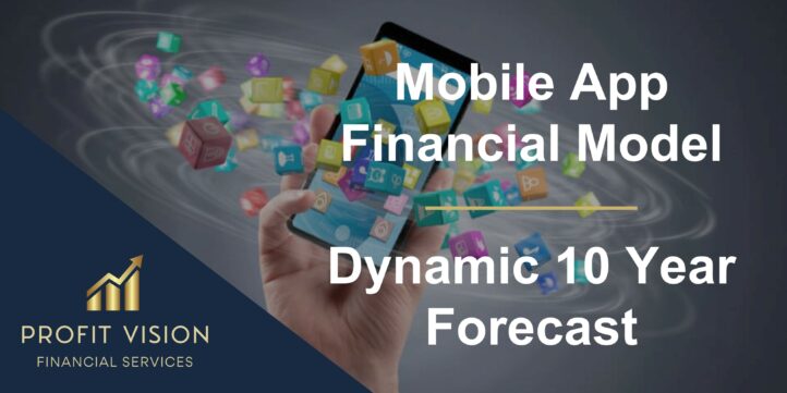 Mobile App Financial Model – Dynamic 10 Year Forecast