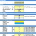 Operating Company Model Overview | eFinancialModels Excel spreadsheet showcasing the Operating Company Model with timelines, color coding, and calculation conventions.