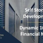 Self Storage 10-Year Financial Model Overview | eFinancialModels Self-storage facility image with dynamic 10-year financial model details.