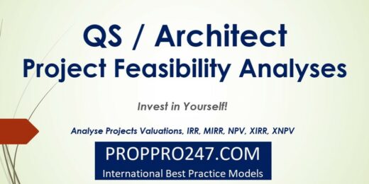 Quantity Surveyor / Architect – Project Financial Feasibility Model