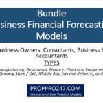 Bundle of financial forecasting models for various business types
