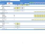 Input parameters for a locksmith business DCF model, highlighting key financial metrics.