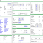 Financial model settings for oil and gas project assumptions and cash flow analysis