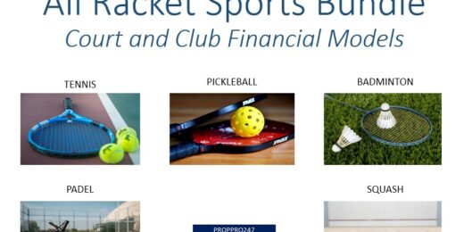 Racket Sports Financial Model Bundle