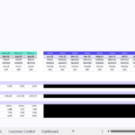 SaaS model assumptions including pipeline and income statement metrics in Excel.