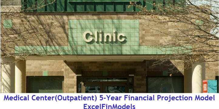 Outpatient Medical Center Financial Projection Model | eFinancialModels Outpatient medical center with financial projection model details.