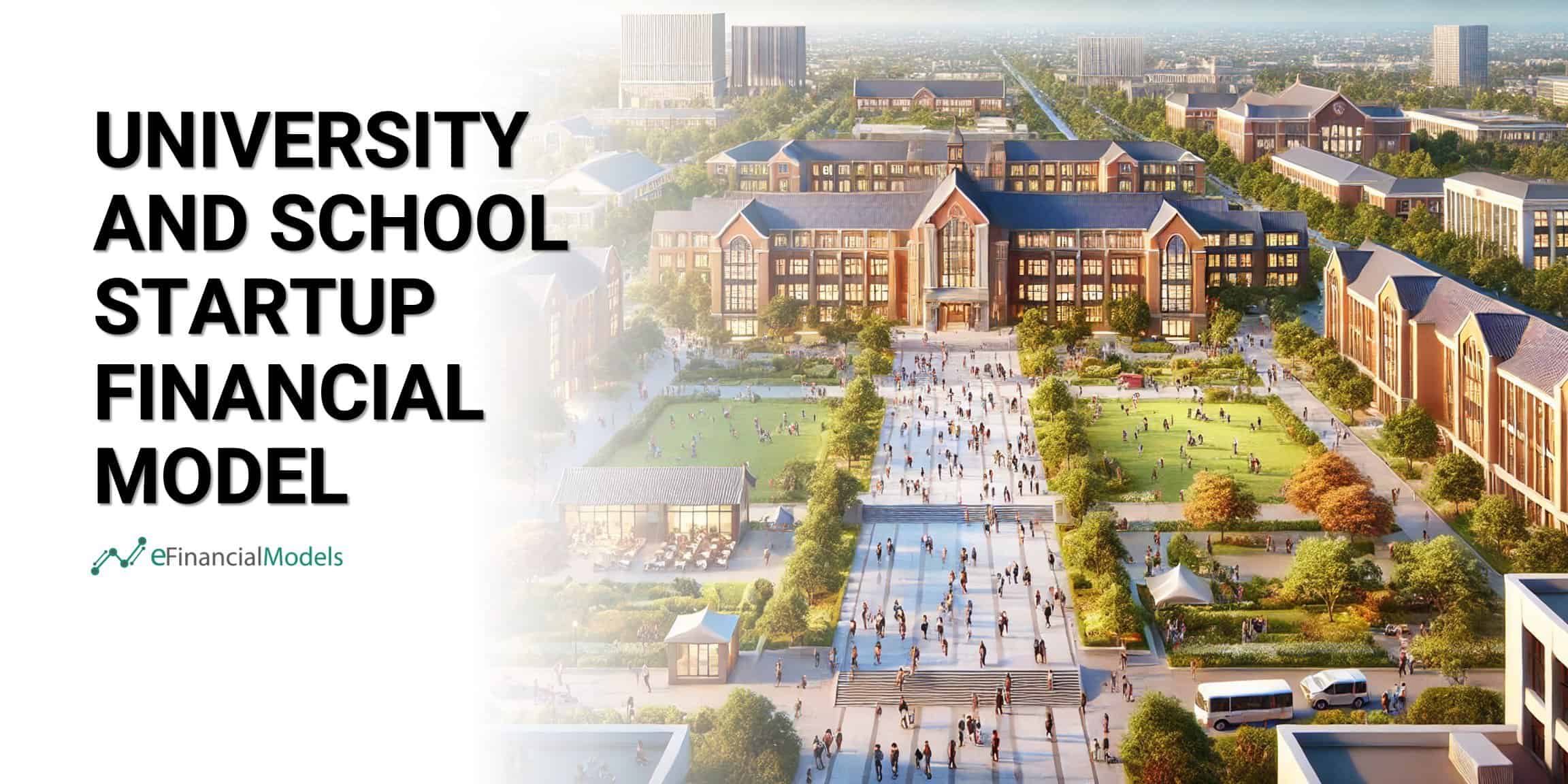 Financial Plan for the Startup of a University and School