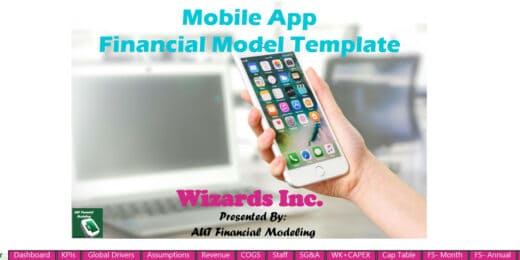 Financial Model for Mobile App | Mobile App Business Plan